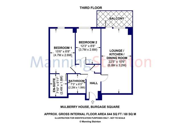 Flat For Sale in Wakefield, England