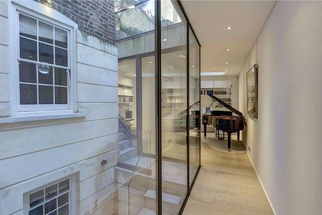Terraced house for sale in Holland Street, London W8