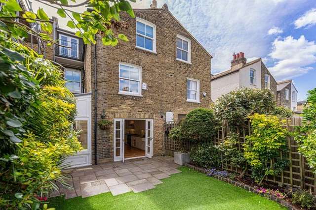 Terraced house to rent in Shelgate Road, Between The Commons, London SW11