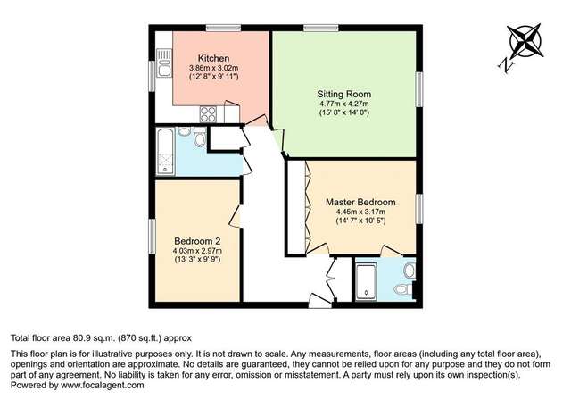 2 bedroom apartment for sale