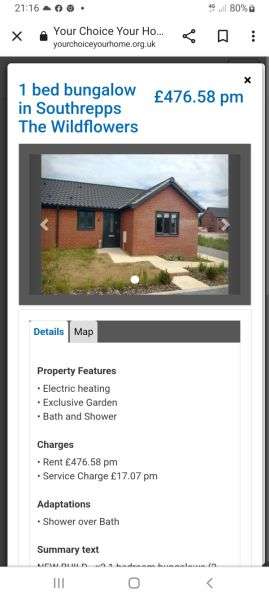 Bungalow For Rent in Broadland, England