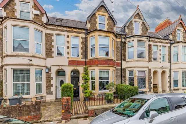 Terraced house for sale in Claude Road, Roath, Cardiff CF24