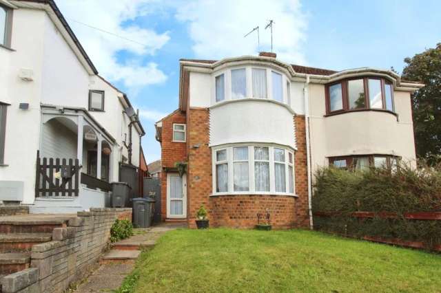 3 bedroom Semi Detached House for sale, Birmingham, West Midlands, B26