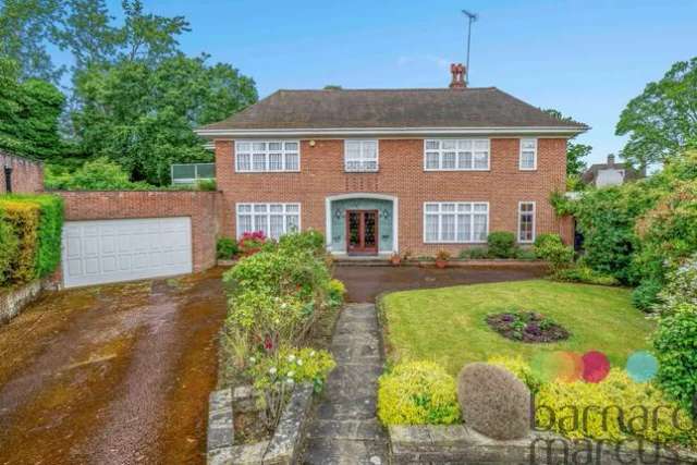 Detached house for sale in Winnington Close, London N2