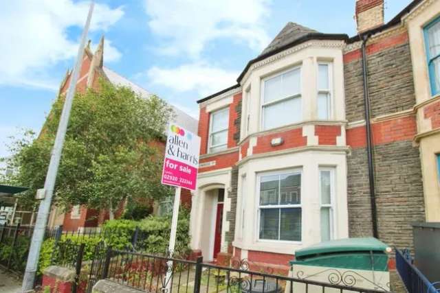 End terrace house for sale in Cowbridge Road East, Canton, Cardiff CF5