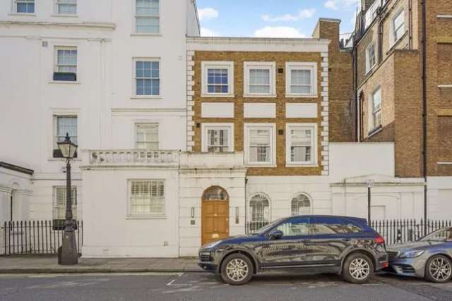 End terrace house to rent in Montpelier Square, London SW7