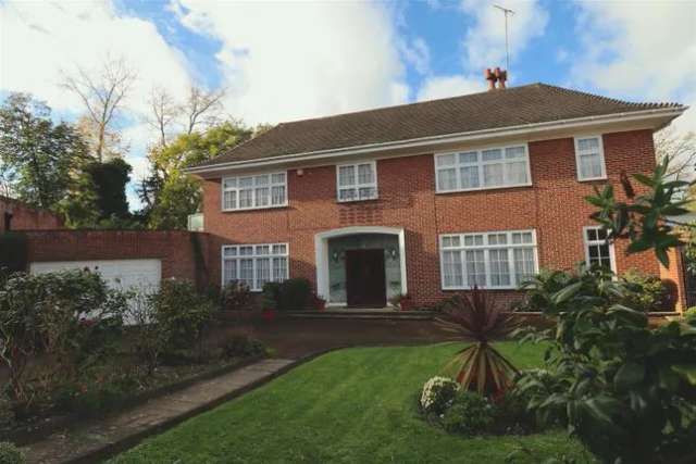 Detached house for sale in Winnington Close, London N2